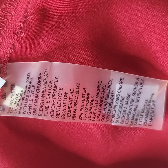 Allison Daley Red Blazer Elegant Wear Office Wear Career Minimalist - Picture 11 of 15